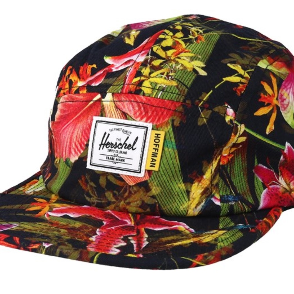 Herschel X Hoffman Glendale Jungle 5-Panel Cap Unisex NWT